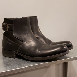 Mens G-Star Raw Mission Chelsea buckle boots sz 10